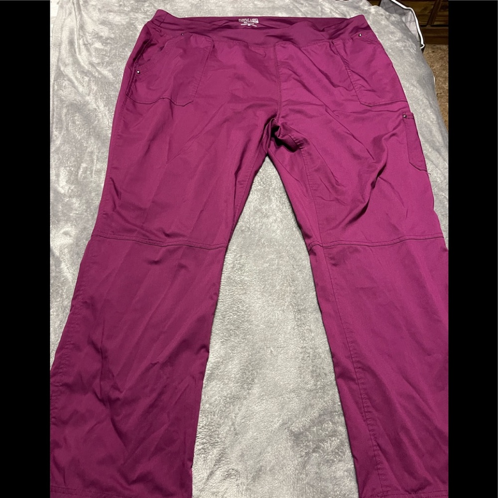 Tori Purple Label Yoga Scrub pants by Healing Hands size 3X